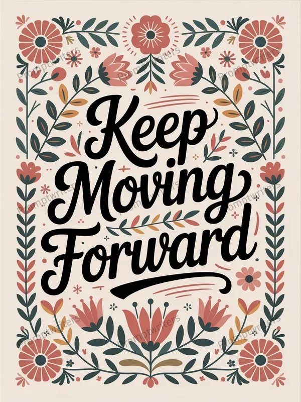 Folk Art Inspired Motivational Posters