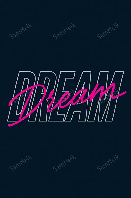 Modern Layered Typography Designs