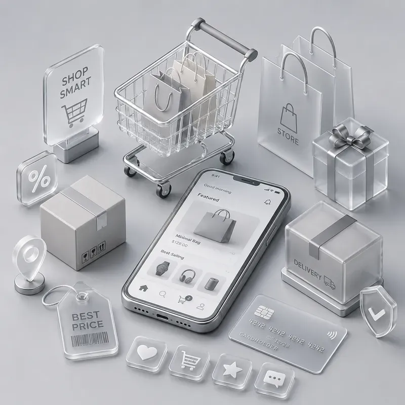 Isometric 3D Social Media Icons Studios
