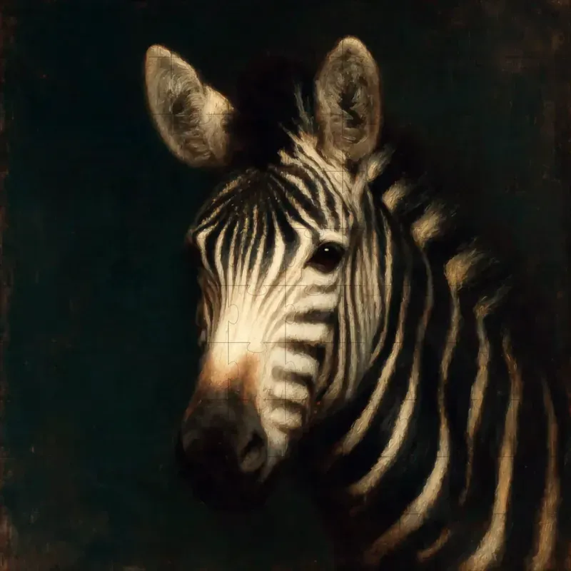 Luminous Dark Oil Portraits