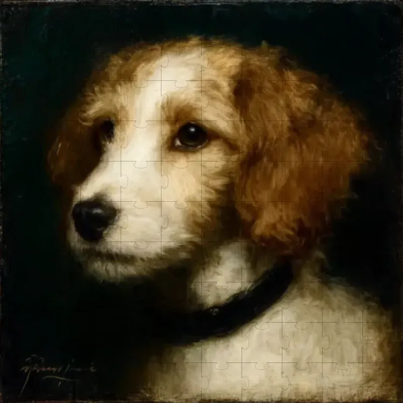 Luminous Dark Oil Portraits