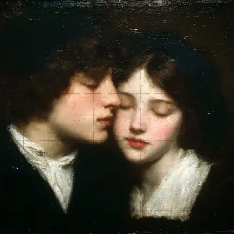 Luminous Dark Oil Portraits