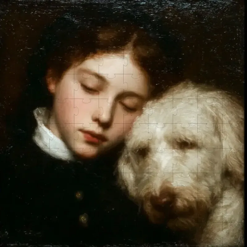 Luminous Dark Oil Portraits