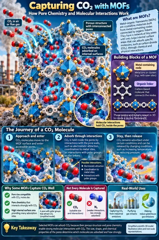 3D Molecular Sponge Science Infographics