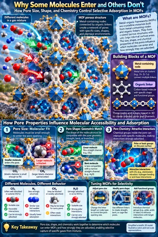 3D Molecular Sponge Science Infographics