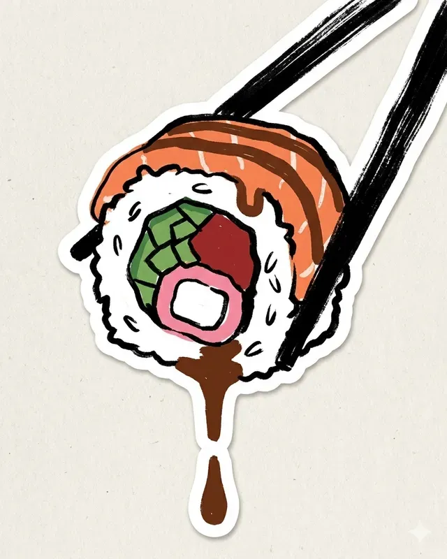 Handdrawn Minimalist Stickers