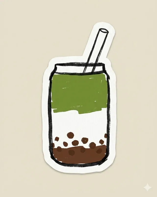 Handdrawn Minimalist Stickers