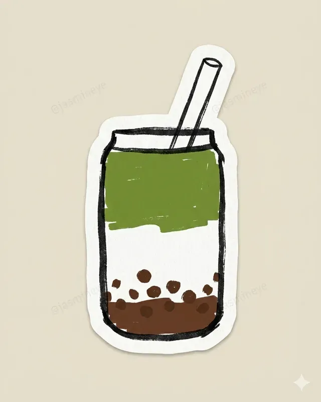 Handdrawn Minimalist Stickers