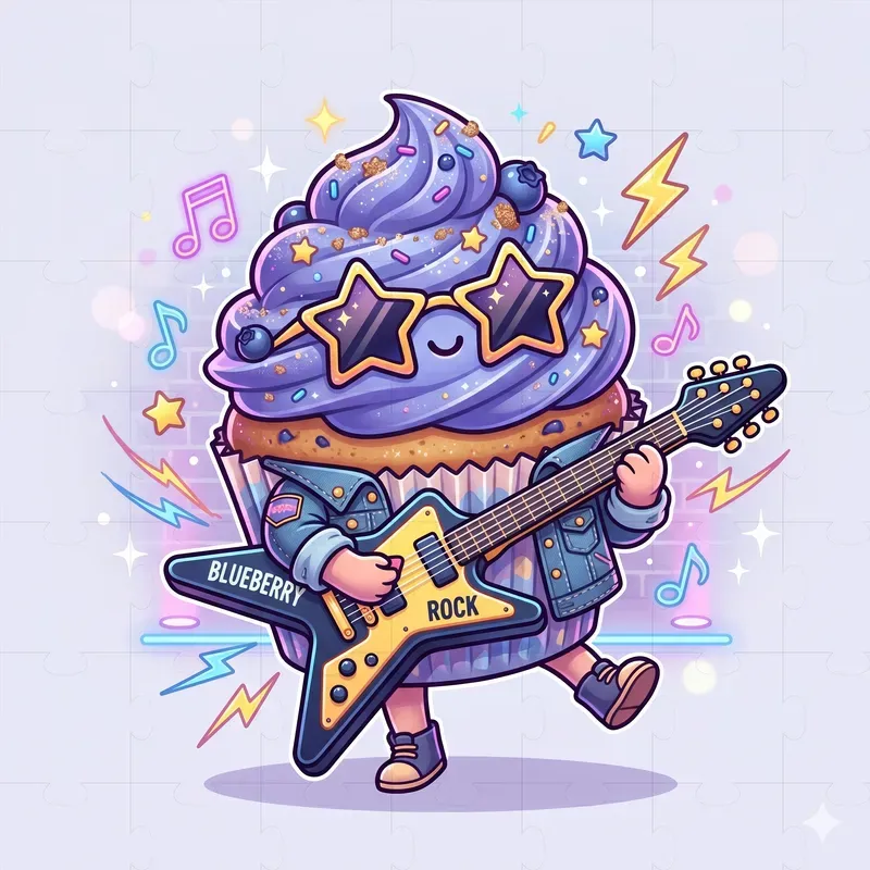 Cute Snack Mascot Generator