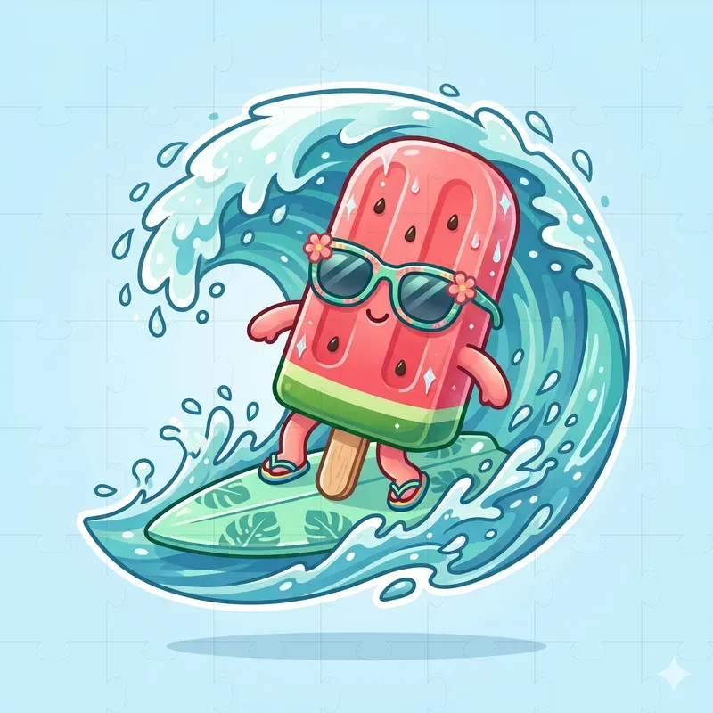 Cute Snack Mascot Generator