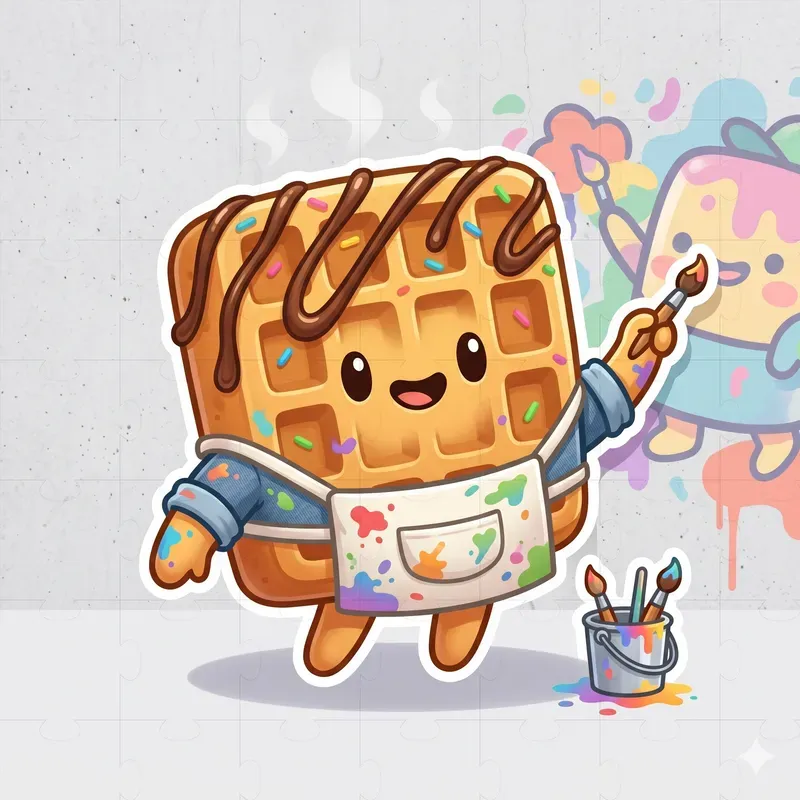 Cute Snack Mascot Generator