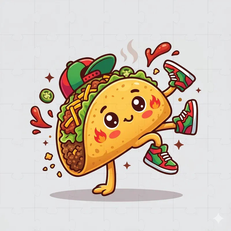 Cute Snack Mascot Generator