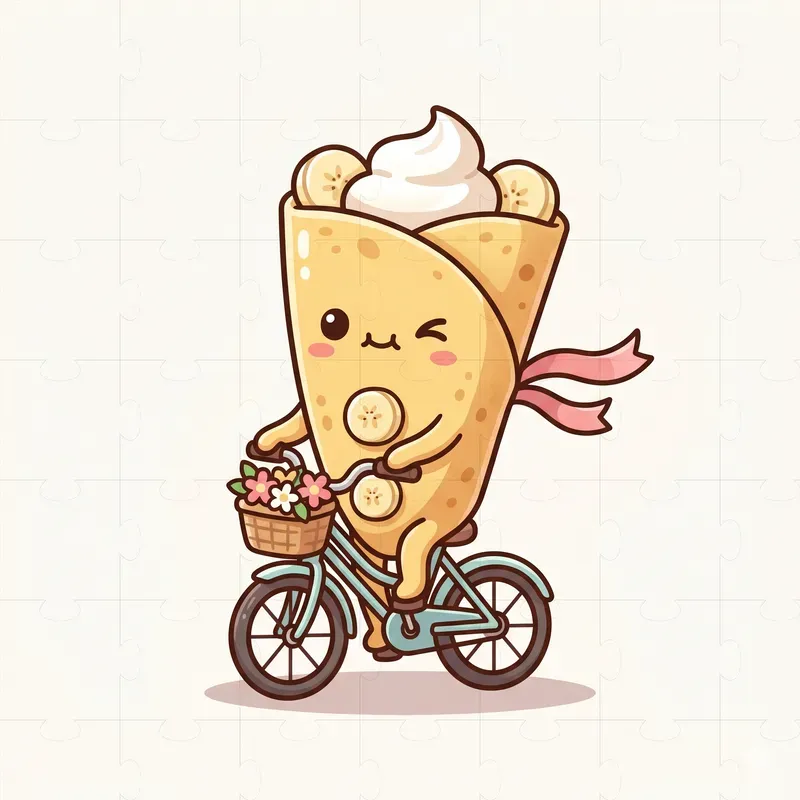 Cute Snack Mascot Generator