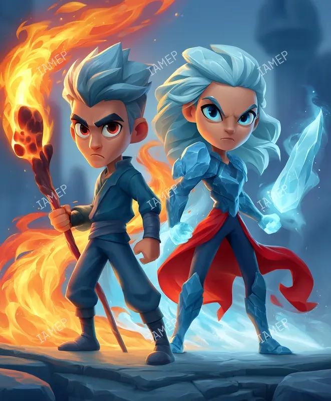 Stylized 3D Fantasy Heroes