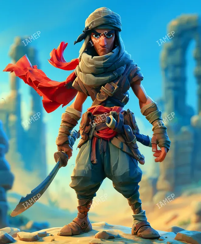 Stylized 3D Fantasy Heroes