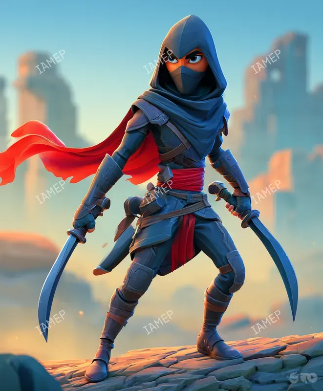 Stylized 3D Fantasy Heroes