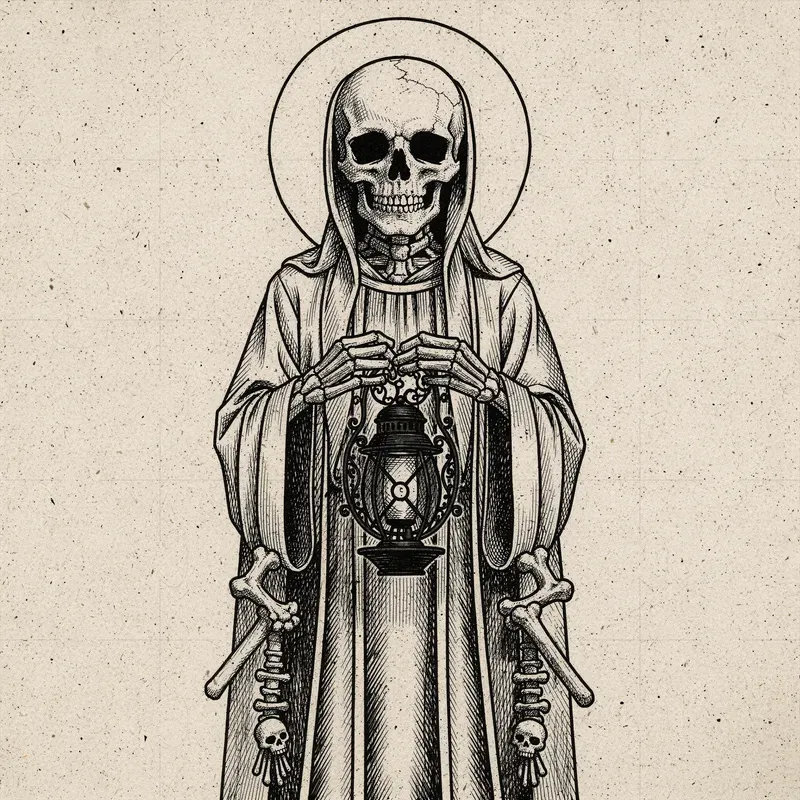Etched Gothic Characters