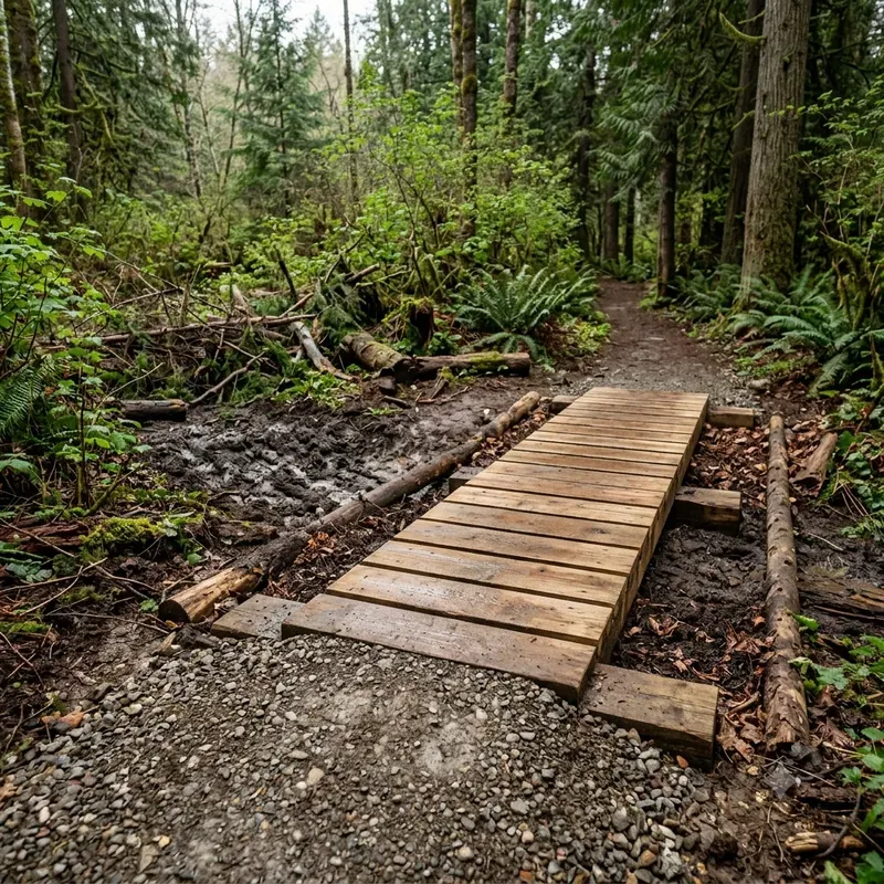 Forest Trail Restoration Photo Builders