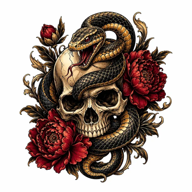 Tattoo Flash Tshirt Designs