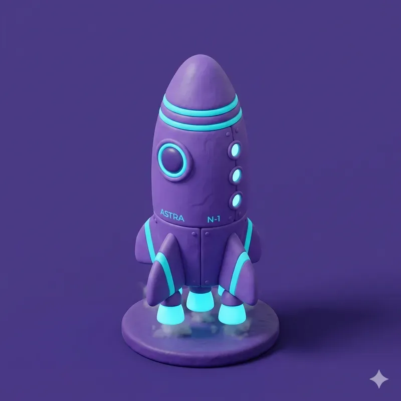 3D Claymorphism UI Asset Generator