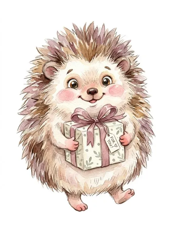 Sweet Baby Animals Birthday Clipart