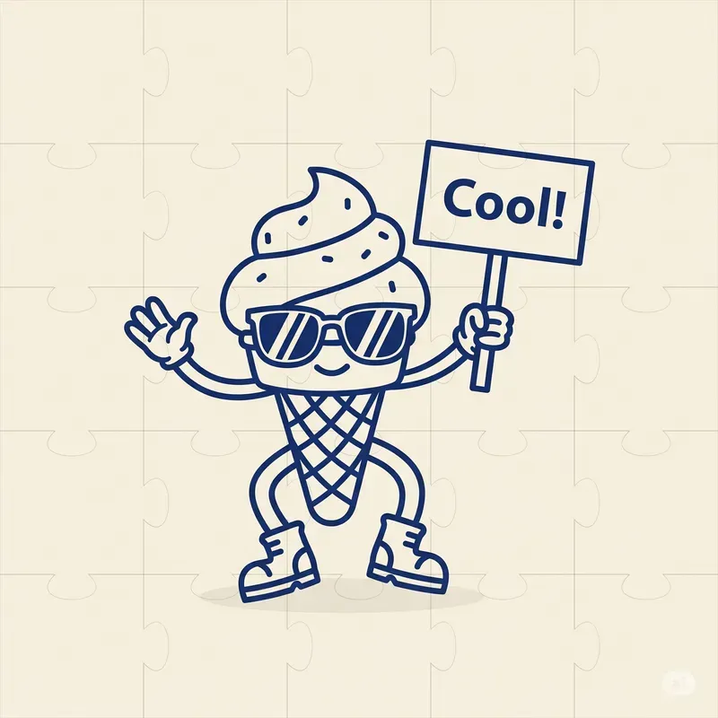 Playful Cute Mascot Icons