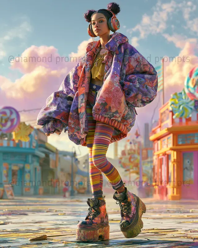 Sassy Color Fashion Portraits