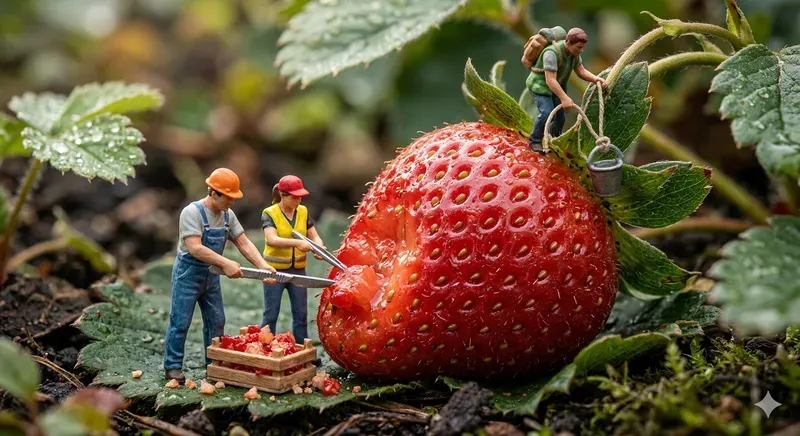 Tiny Workers Macro Food Factories