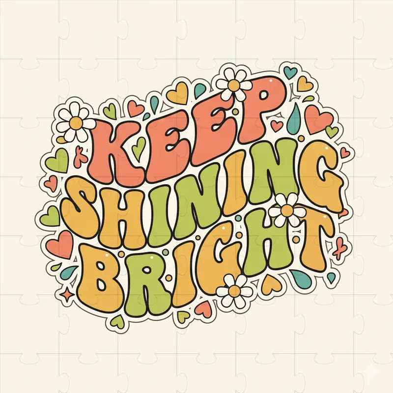 Retro Typographic Sticker Creators