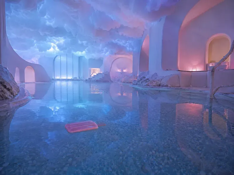 Dreamcore Cloud Pool Sanctuary Interiors