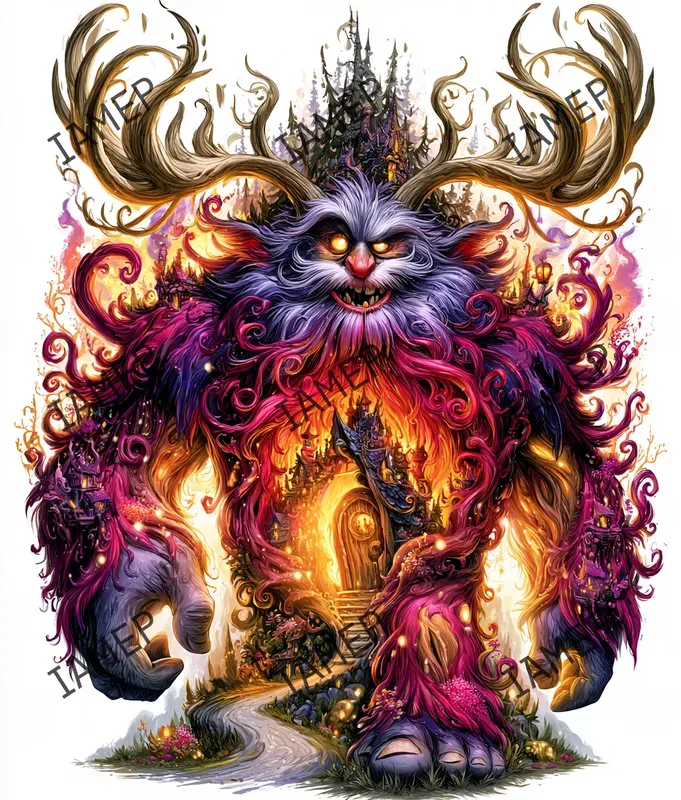 Whimsical Dark Fantasy Creatures
