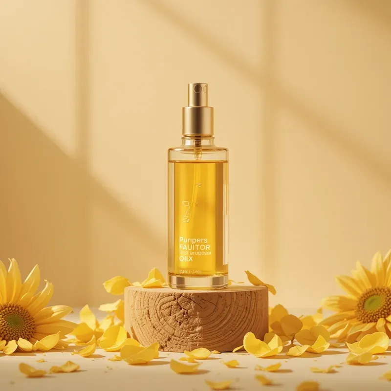 Minimal Bloom Elegant Product Focuses
