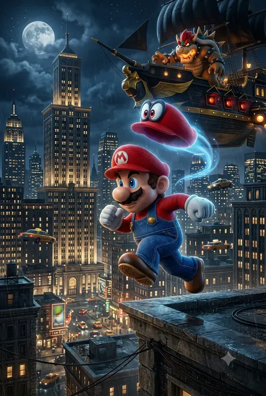 Game Poster Realism Generator Nintendo