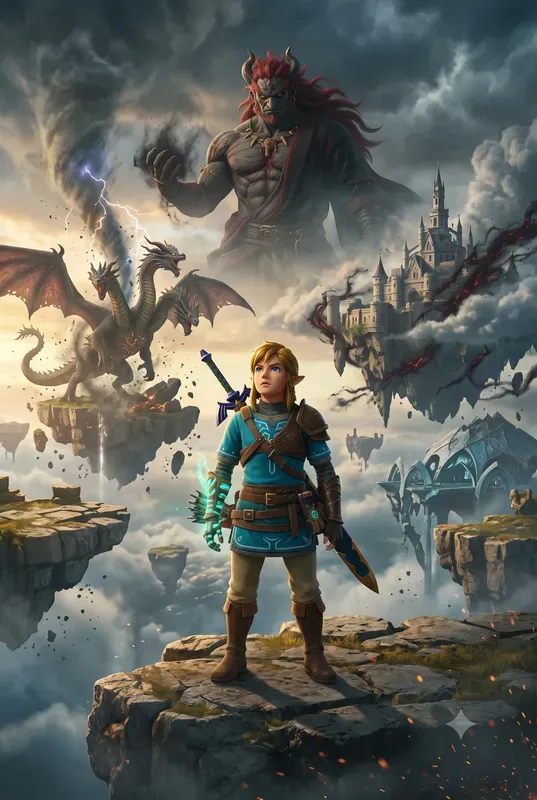 Game Poster Realism Generator Nintendo