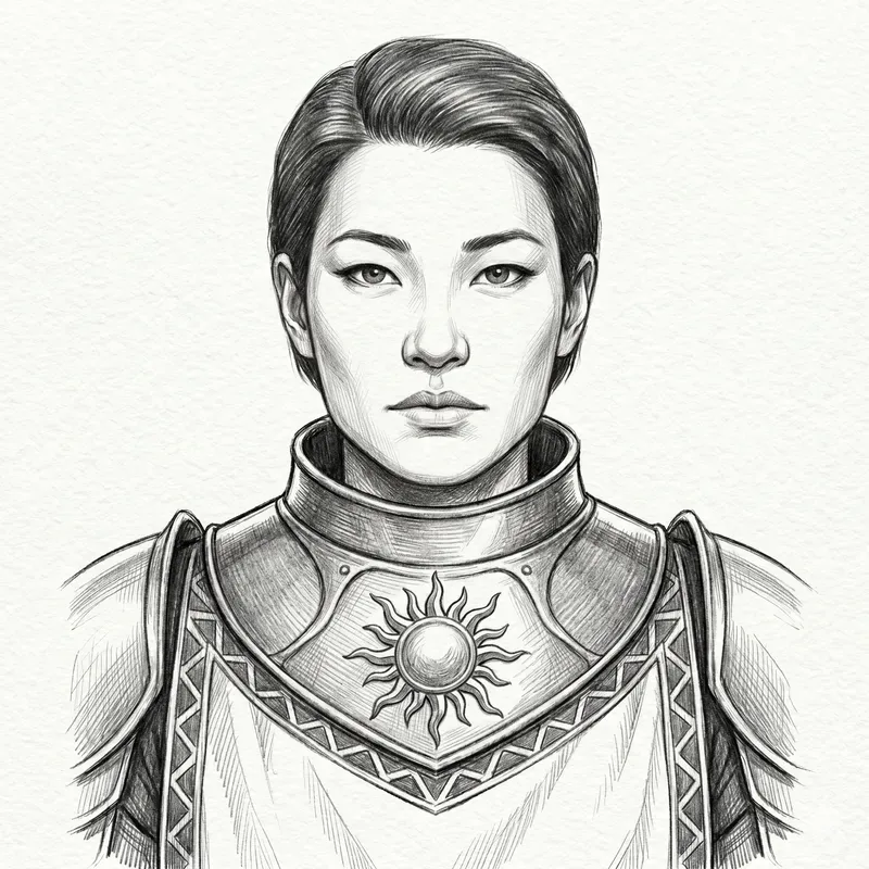 Fantasy Character Pencil Sketch Portraits