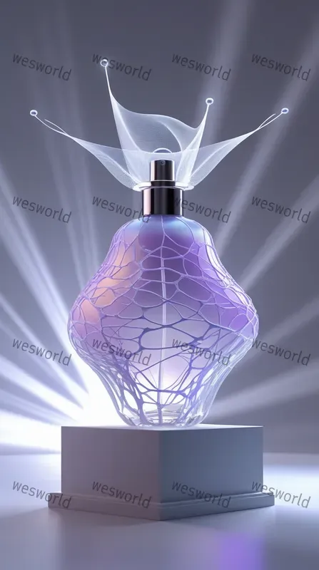 Perfume Bottles Futuristic Luxury Premium