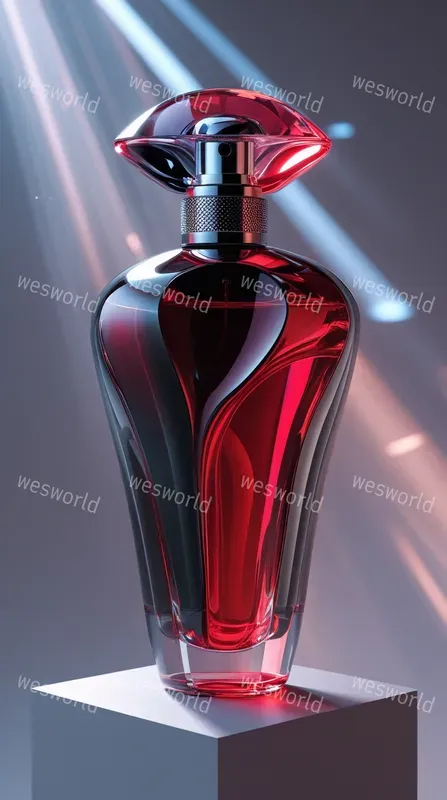 Perfume Bottles Futuristic Luxury Premium