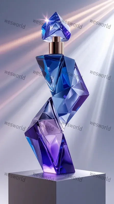 Perfume Bottles Futuristic Luxury Premium