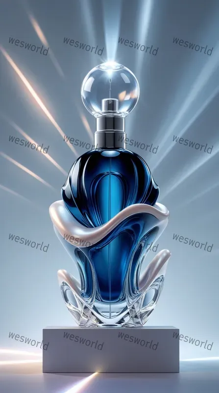 Perfume Bottles Futuristic Luxury Premium
