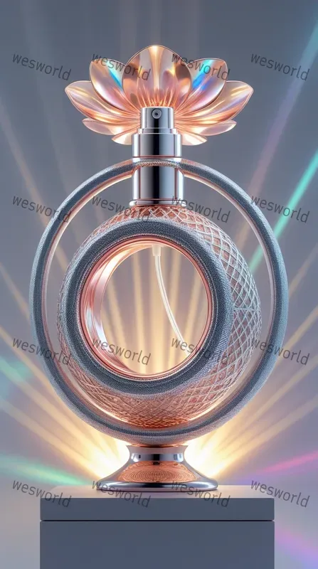 Perfume Bottles Futuristic Luxury Premium