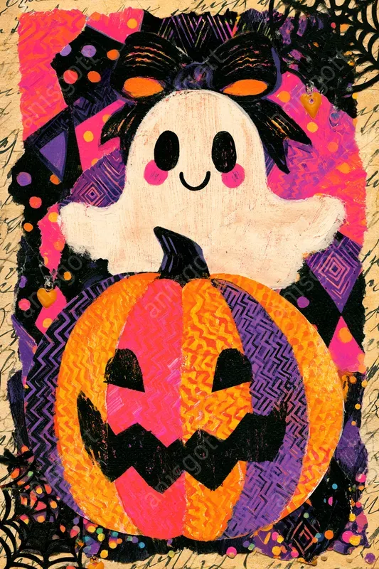 Gothic Cute Ephemera Pop Art Collages