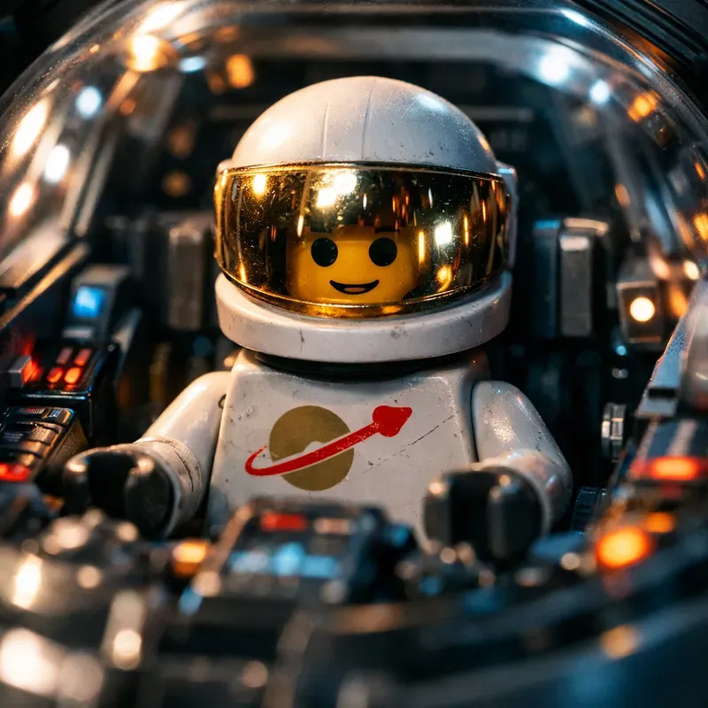Cinematic Macro Lego Cockpits