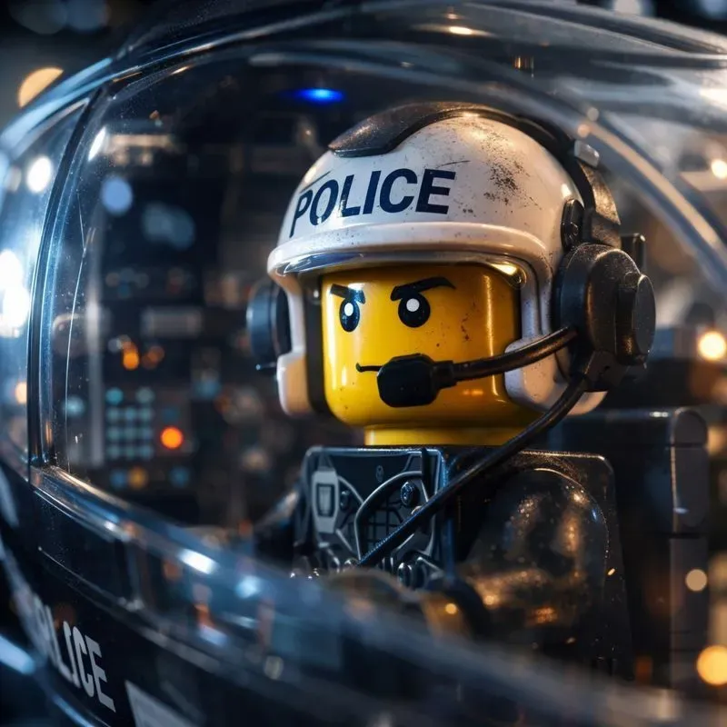Cinematic Macro Lego Cockpits