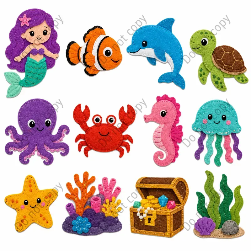 Felt Board Story Piece Sheets