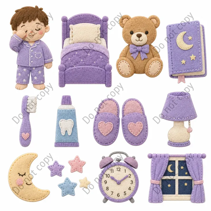 Felt Board Story Piece Sheets