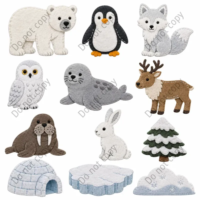 Felt Board Story Piece Sheets