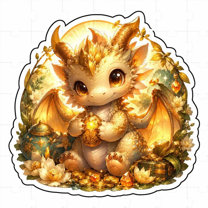 Golden Dreamlight Sticker Engines