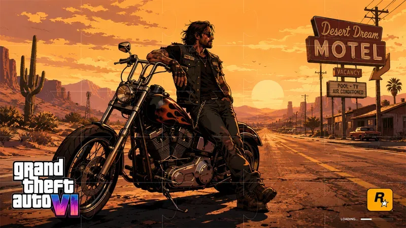 Gta Vi Loading Screen Art