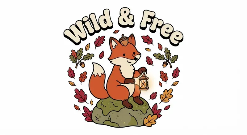 Whimsical Forest Animal Tshirt Designs