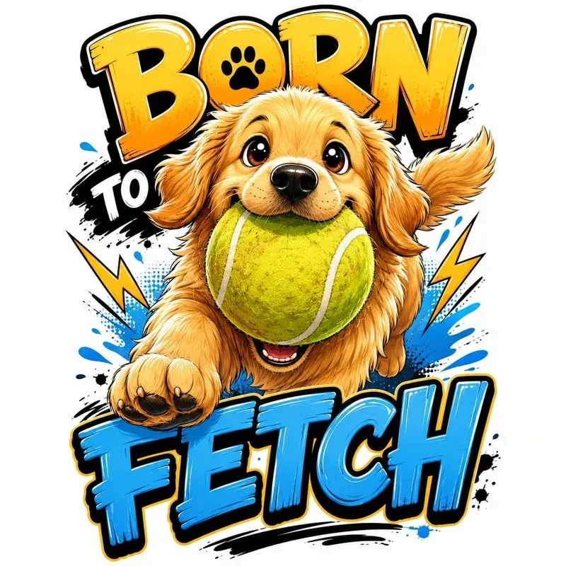 Funny Cute Dog Mascot Tshirts